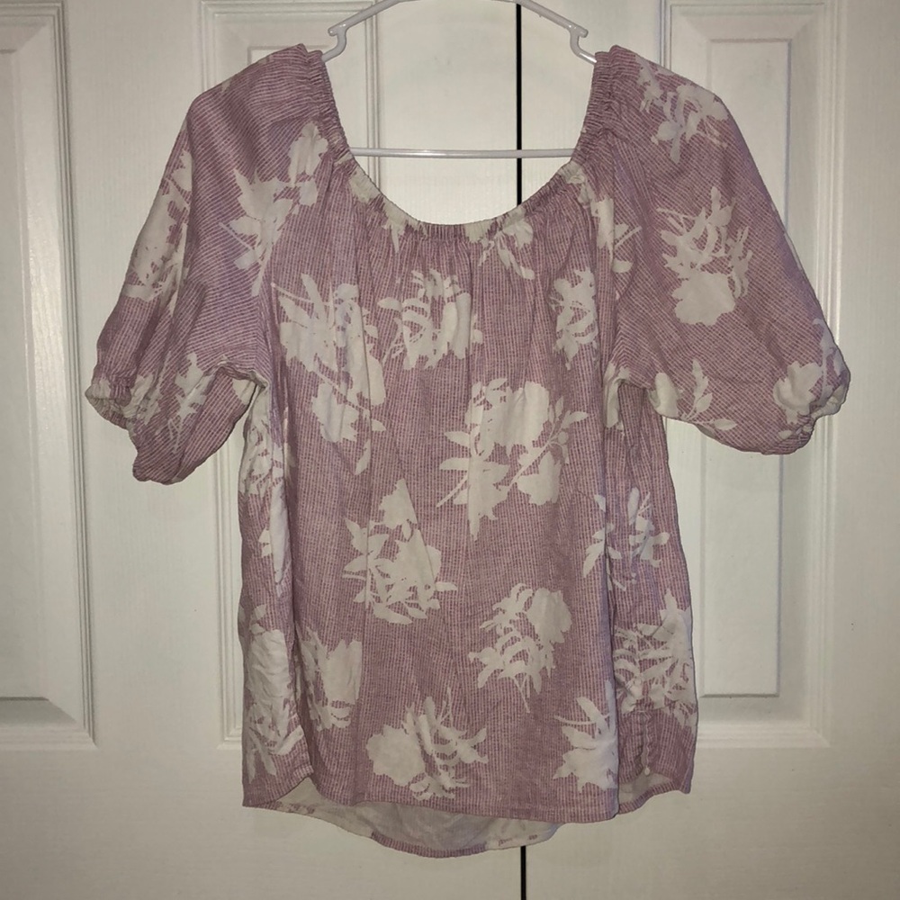 Off the shoulder blouse